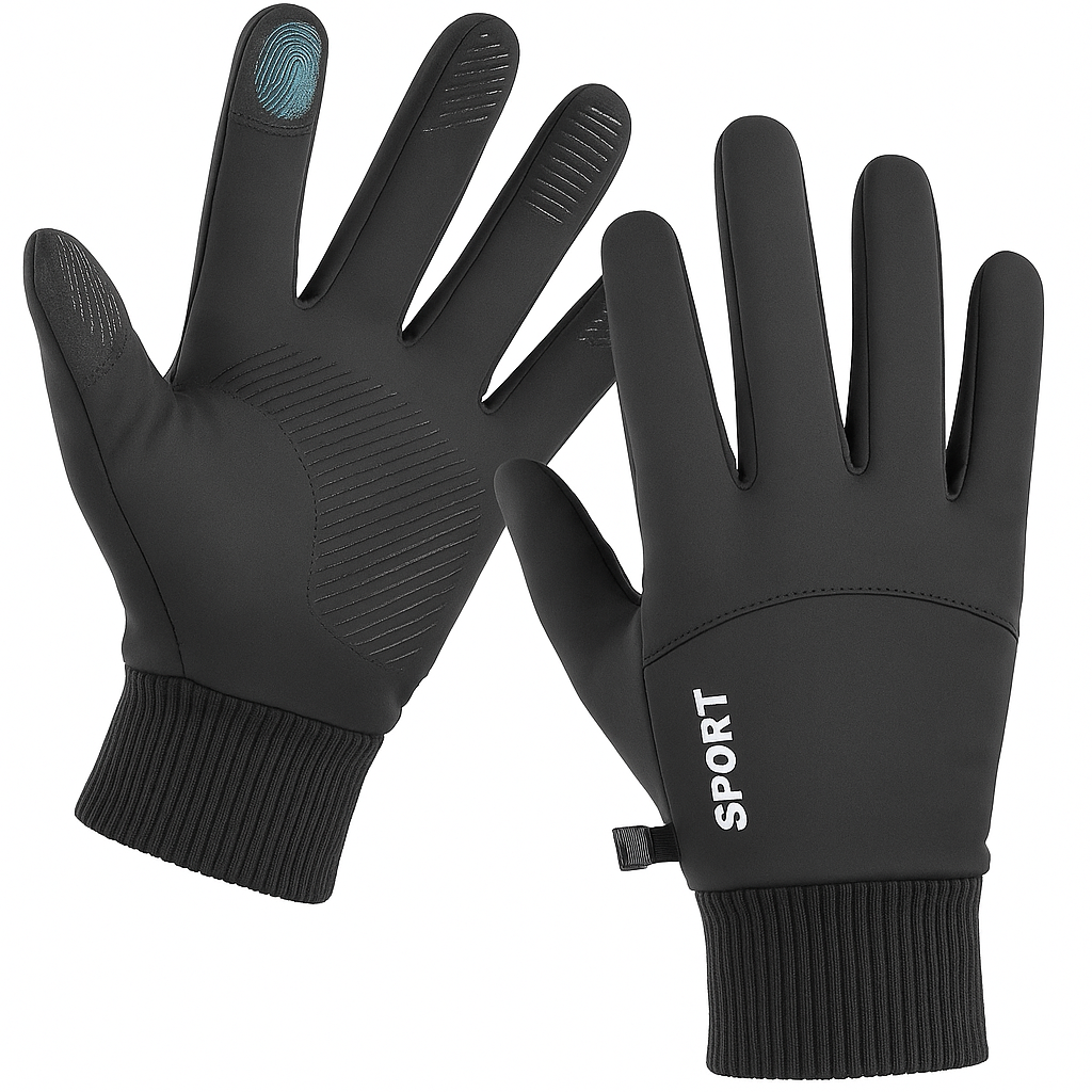 5 Pares Guantes Moto Impermeables Térmicos Táctiles