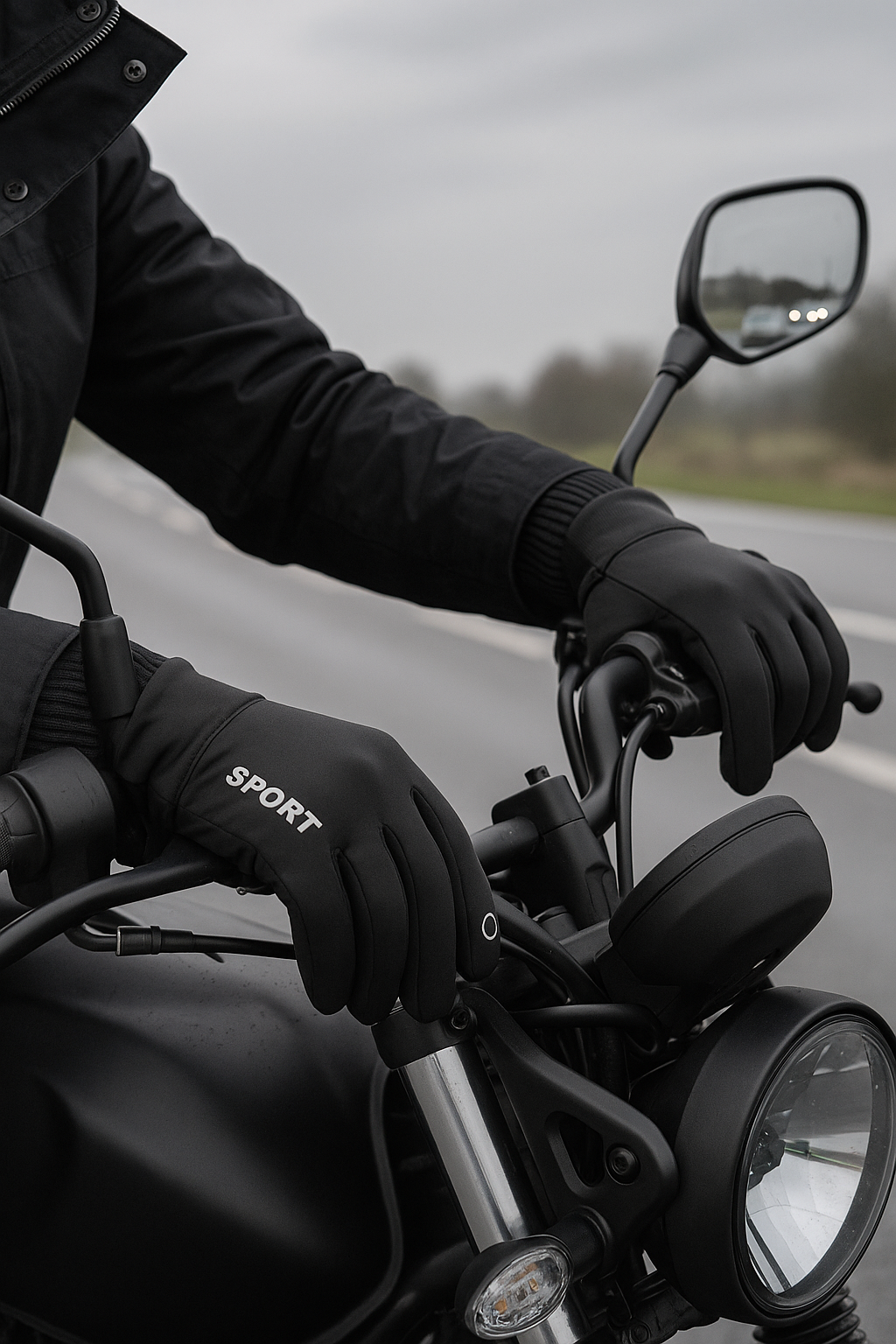 5 Pares Guantes Moto Impermeables Térmicos Táctiles